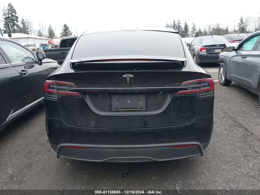 2023 Tesla Model X Dual Motor All-Wheel Drive/Standard Range VIN: 7SAXCBE5XPF378315 Lot: 41138693