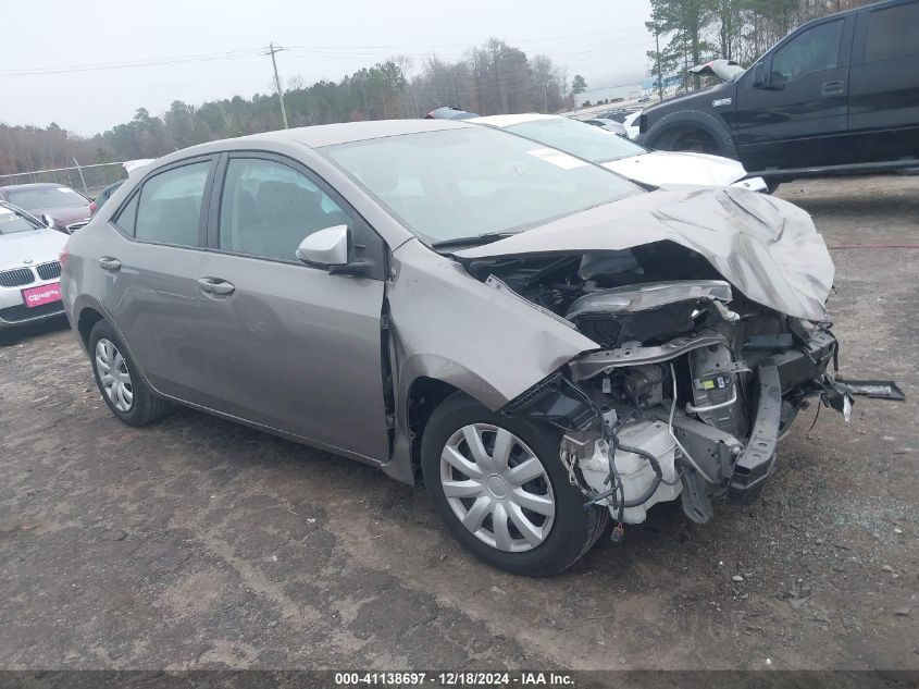 2016 Toyota Corolla, Le Eco