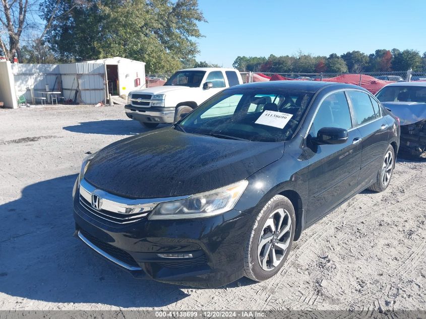 VIN 1HGCR2F87GA085453 2016 Honda Accord, Ex-L no.2