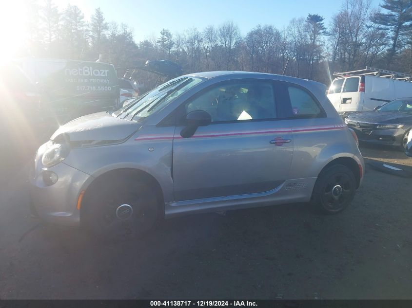 2015 Fiat 500E Battery Electric VIN: 3C3CFFGE7FT561652 Lot: 41138717