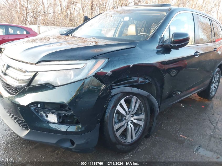 VIN 5FNYF6H53GB012739 2016 HONDA PILOT no.6