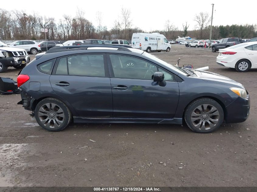 2012 Subaru Impreza 2.0I Sport Premium VIN: JF1GPAL6JCH216468 Lot: 41138767
