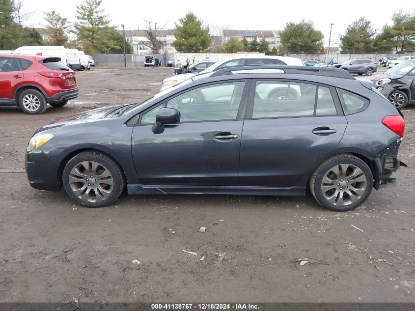 2012 Subaru Impreza 2.0I Sport Premium VIN: JF1GPAL6JCH216468 Lot: 41138767
