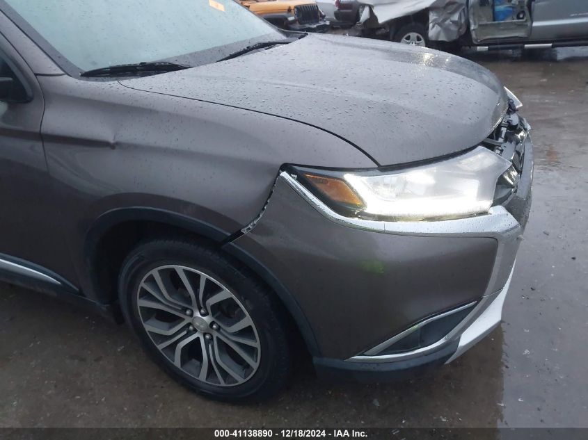 2018 Mitsubishi Outlander Es/Le/Se/Sel VIN: JA4AZ3A33JZ070992 Lot: 41138890