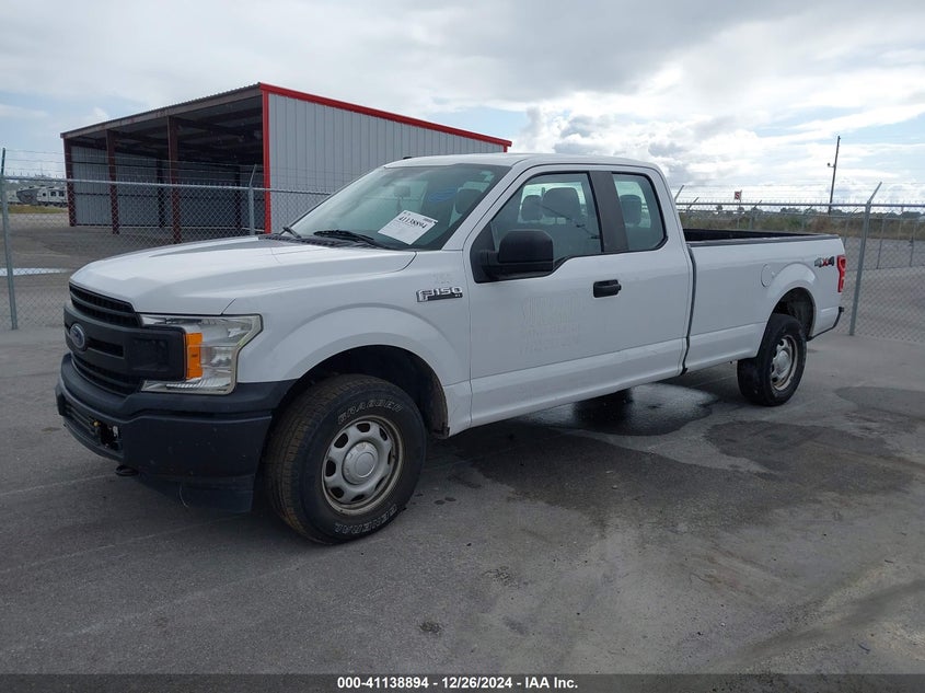 VIN 1FTEX1E54KKC41305 2019 FORD F-150 XL