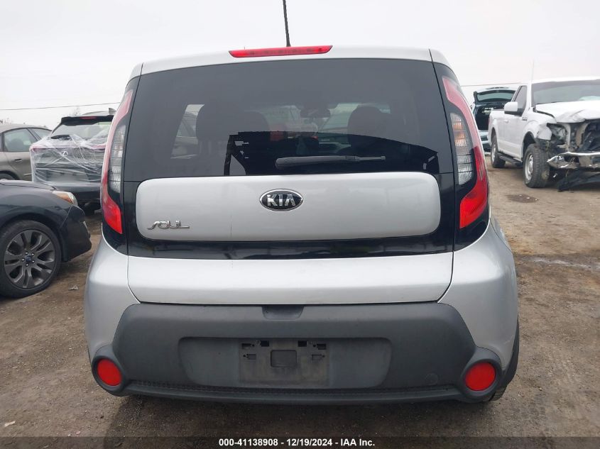 2015 Kia Soul VIN: KNDJN2A26F7812002 Lot: 41138908