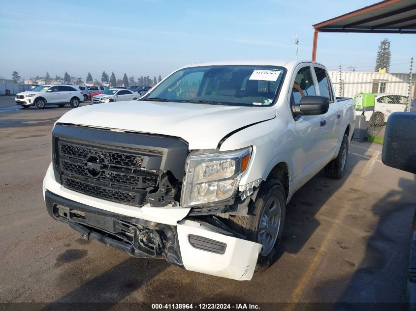 VIN 1N6AA1EC3NN106413 2022 Nissan Titan, S 4X4 no.2