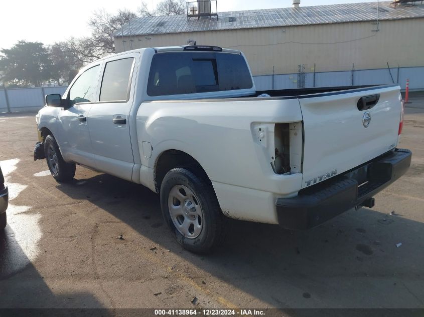 VIN 1N6AA1EC3NN106413 2022 Nissan Titan, S 4X4 no.3