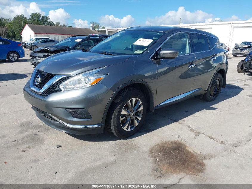 VIN 5N1AZ2MG1HN115066 2017 Nissan Murano, S no.2