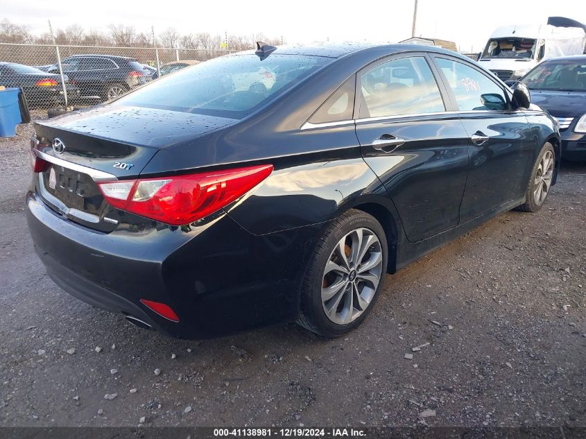 VIN 5NPEC4AB5EH828916 2014 HYUNDAI SONATA no.4