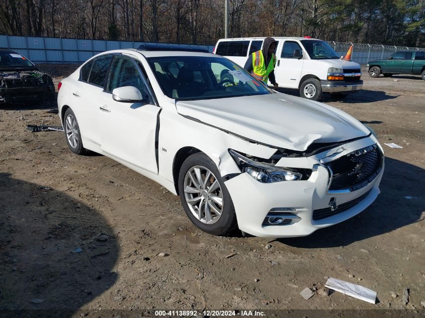 VIN JN1EV7AP6HM730403 2017 INFINITI Q50 no.1