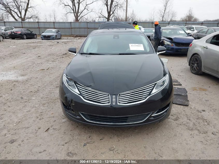 VIN 3LN6L2LU5FR600710 2015 Lincoln Mkz Hybrid no.12