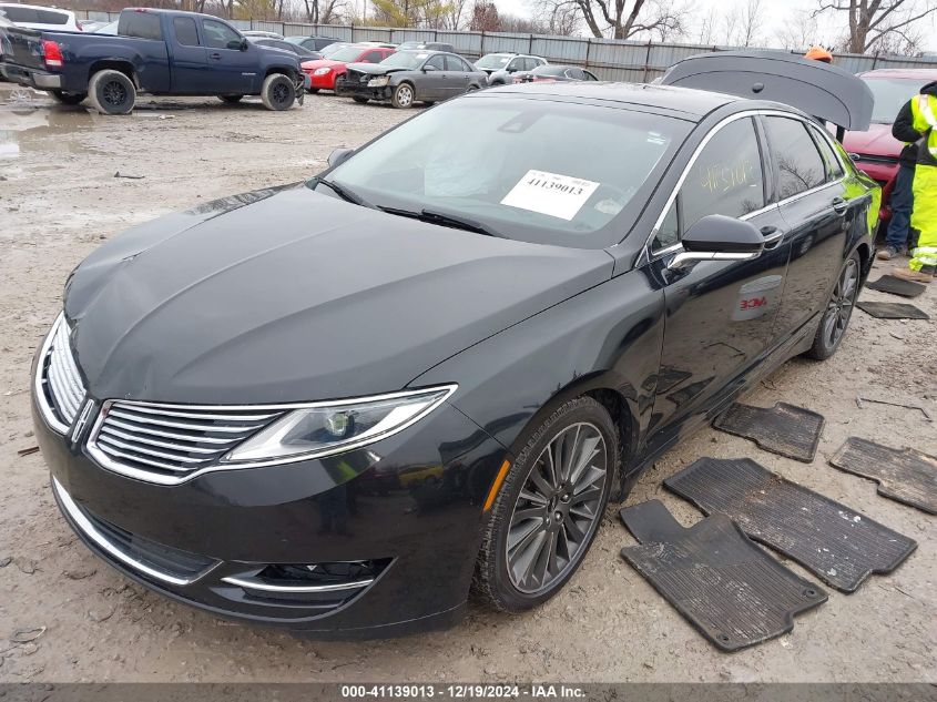 VIN 3LN6L2LU5FR600710 2015 Lincoln Mkz Hybrid no.2