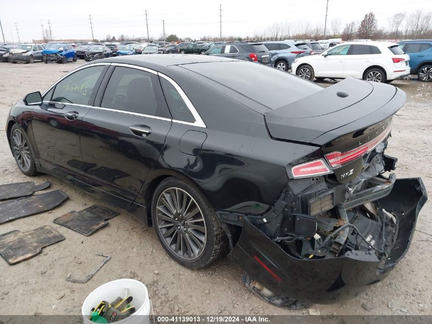 VIN 3LN6L2LU5FR600710 2015 Lincoln Mkz Hybrid no.3