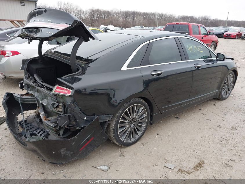 VIN 3LN6L2LU5FR600710 2015 Lincoln Mkz Hybrid no.4