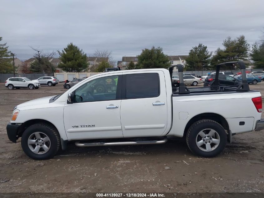 2005 Nissan Titan Se VIN: 1N6AA07B65N572920 Lot: 41139027