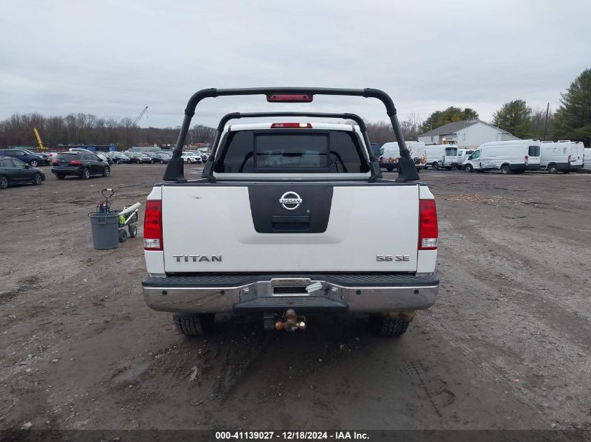 2005 Nissan Titan Se VIN: 1N6AA07B65N572920 Lot: 41139027