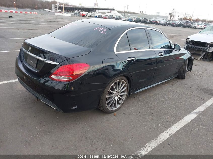 VIN 55SWF4JB8GU126990 2016 Mercedes-Benz C-Class, C... no.4