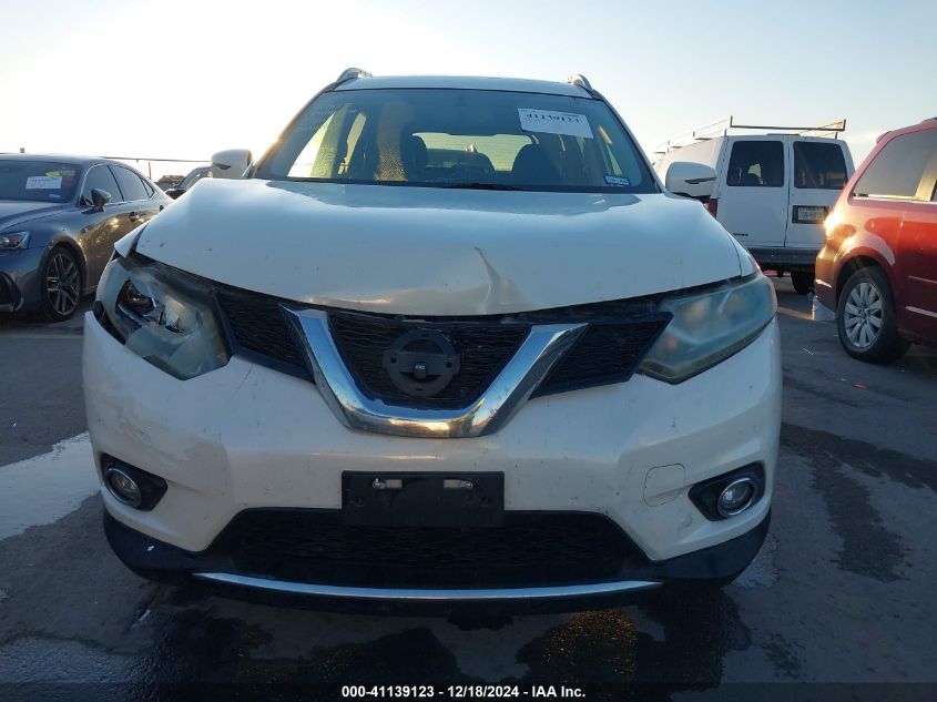 VIN 5N1AT2MV6GC787134 2016 Nissan Rogue, SL no.12