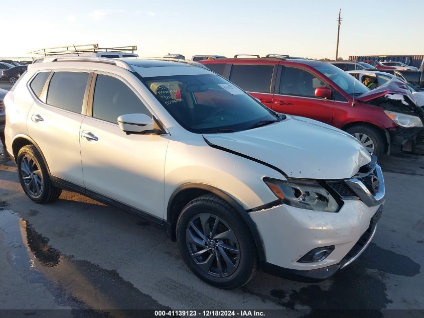 VIN 5N1AT2MV6GC787134 2016 Nissan Rogue, SL no.1