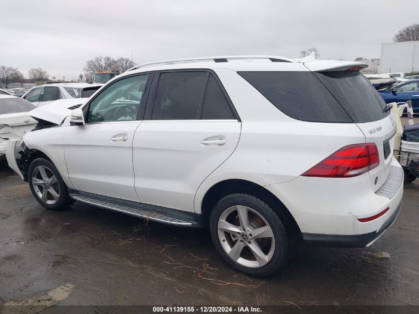 2017 Mercedes-Benz Gle 350 4Matic VIN: 4JGDA5HB3HA923317 Lot: 41139155