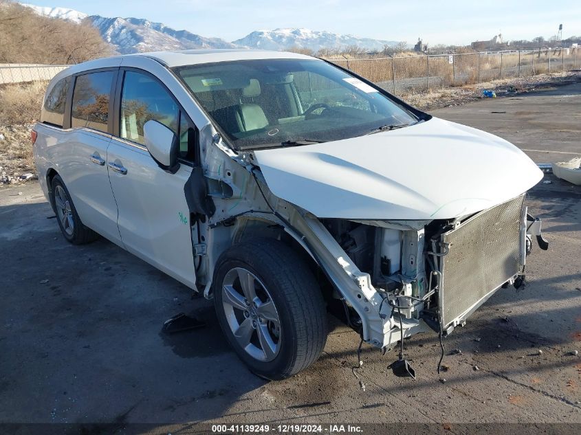 VIN 5FNRL6H79KB089591 2019 Honda Odyssey, Ex-L no.1