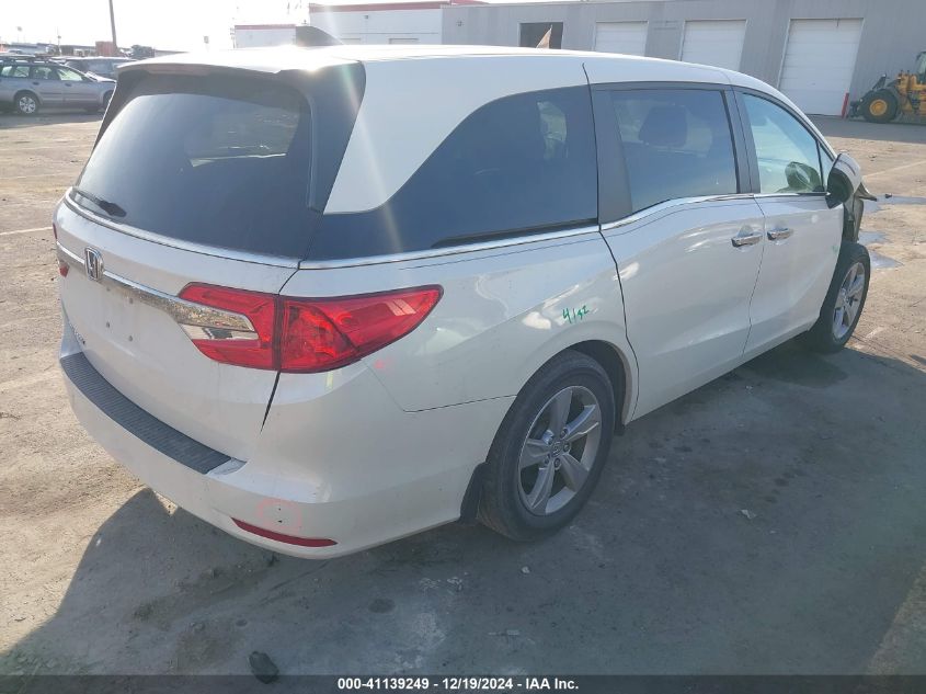 VIN 5FNRL6H79KB089591 2019 Honda Odyssey, Ex-L no.4