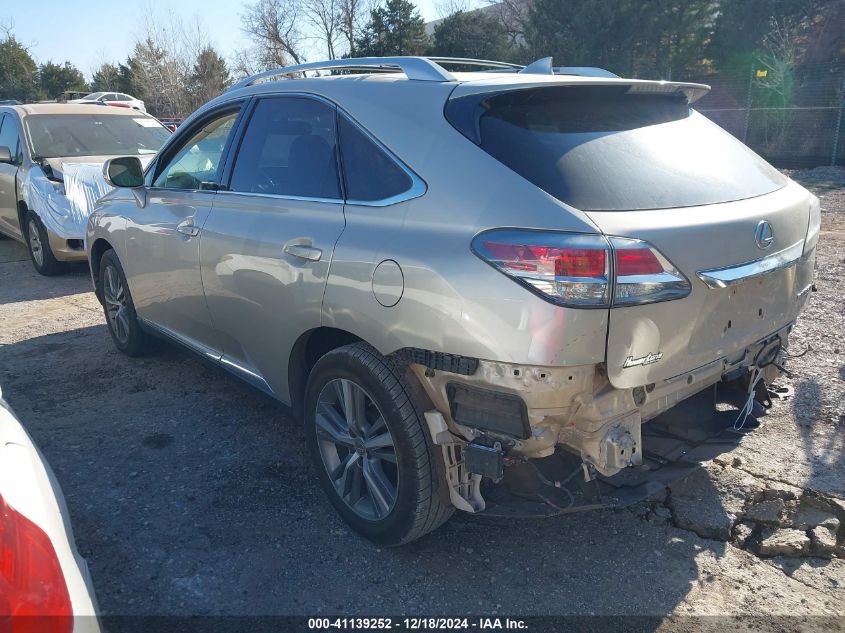 VIN 2T2ZK1BA2FC173137 2015 Lexus RX, 350 no.3