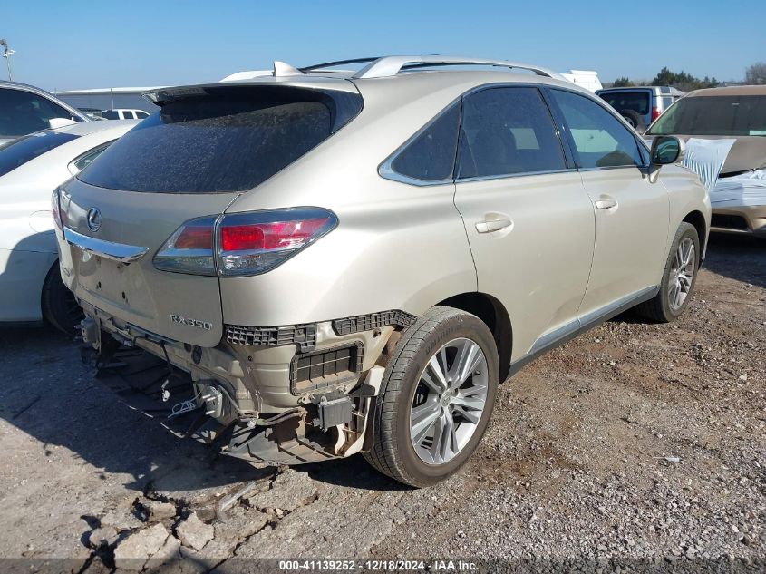 VIN 2T2ZK1BA2FC173137 2015 Lexus RX, 350 no.4