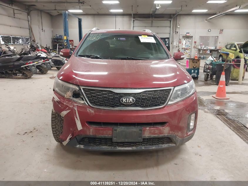 VIN 5XYKTDA67FG558960 2015 KIA Sorento, LX no.12