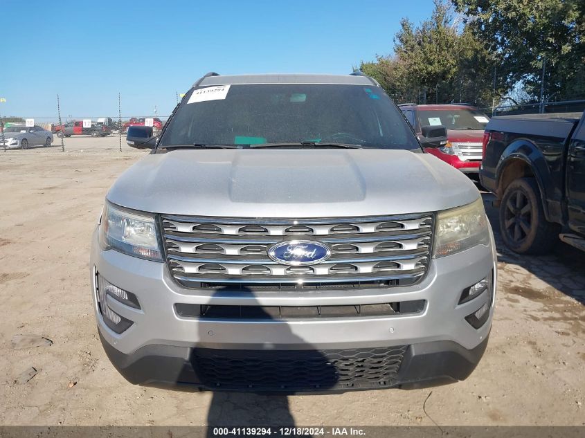 2017 Ford Explorer Xlt VIN: 1FM5K7D84HGA42565 Lot: 41139294