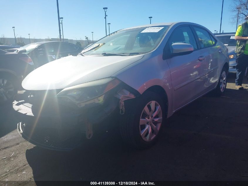 VIN 5YFBURHE3FP232303 2015 Toyota Corolla, LE no.2