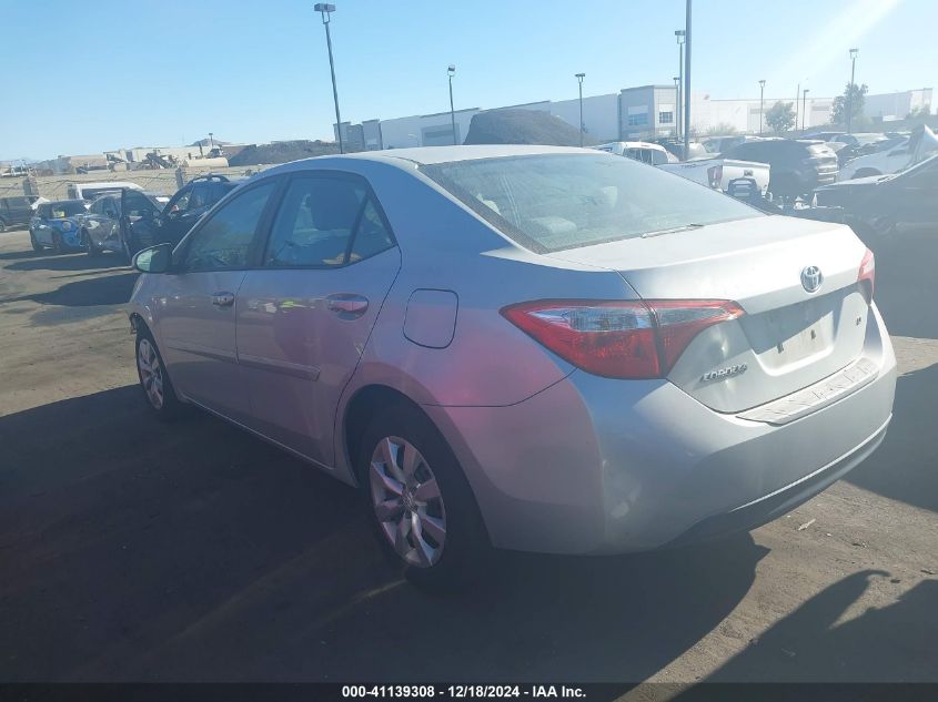 VIN 5YFBURHE3FP232303 2015 Toyota Corolla, LE no.3