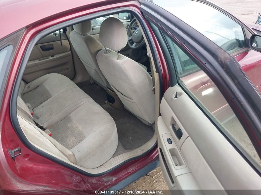 2006 FORD TAURUS VIN: 1FAFP53U56A114747