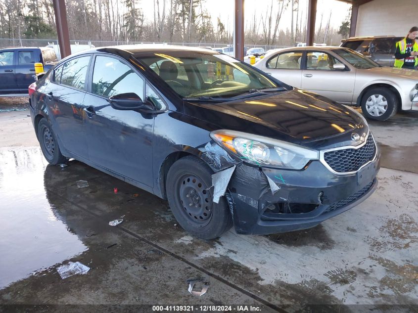 VIN KNAFK4A67F5424881 2015 KIA FORTE no.1