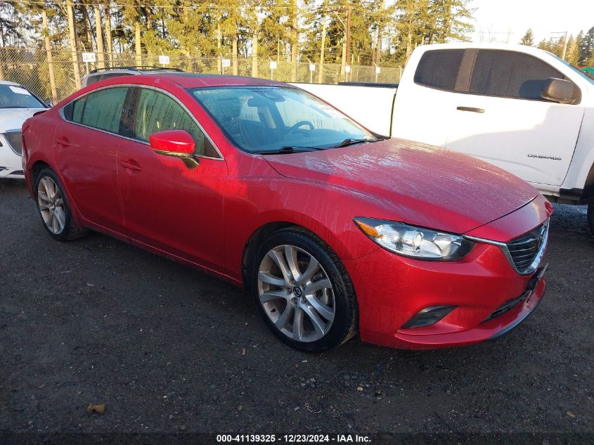 VIN JM1GL1V58H1111658 2017 Mazda 6, Touring no.1