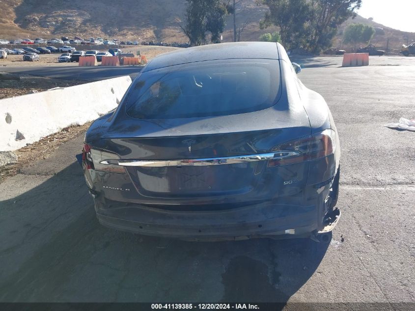 2015 Tesla Model S 70D/85D/P85D VIN: 5YJSA1E20FF110059 Lot: 41139385