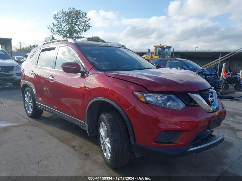 VIN KNMAT2MT8FP504470 2015 Nissan Rogue, SV no.1