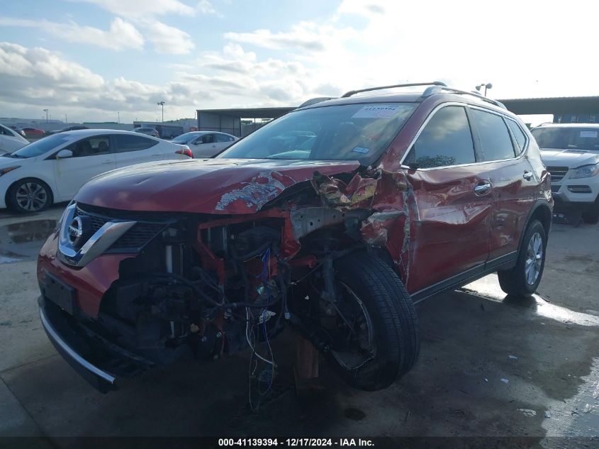 VIN KNMAT2MT8FP504470 2015 Nissan Rogue, SV no.2