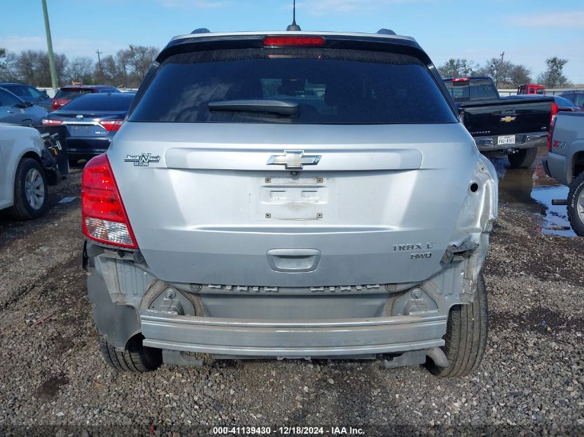 2016 Chevrolet Trax Lt VIN: 3GNCJPSB5GL174281 Lot: 41139430