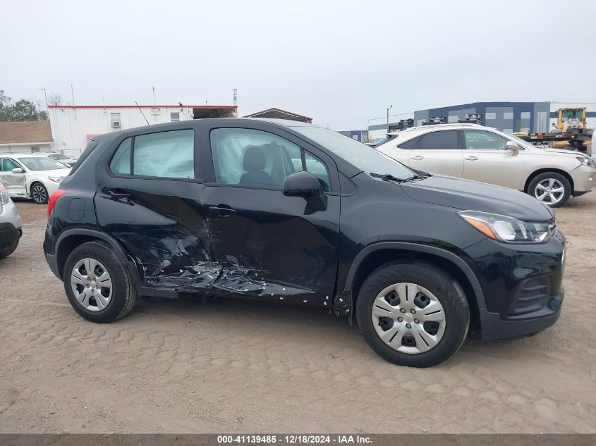 2018 Chevrolet Trax Ls VIN: 3GNCJKSB0JL307197 Lot: 41139485