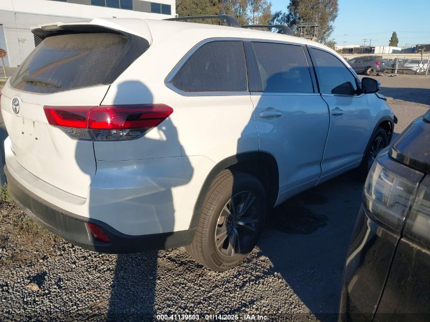 VIN 5TDZZRFH3JS283894 2018 Toyota Highlander, LE no.4