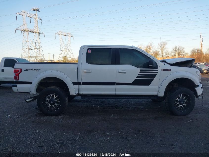 VIN 1FTEW1E52JFD23012 2018 FORD F-150 no.12