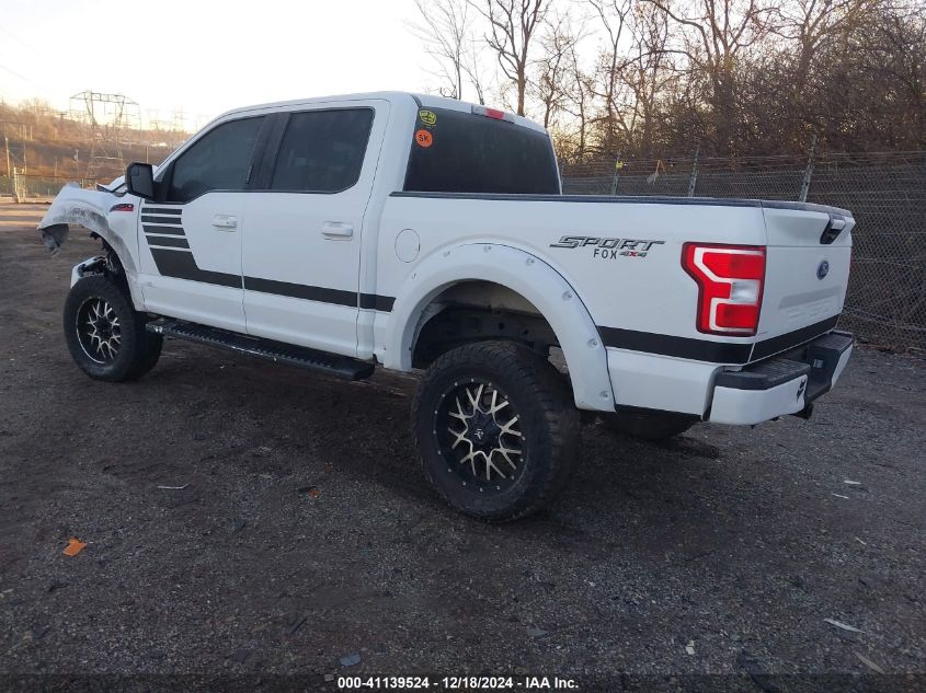 VIN 1FTEW1E52JFD23012 2018 FORD F-150 no.3