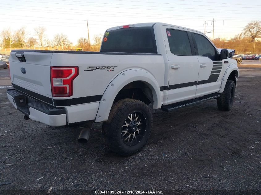 VIN 1FTEW1E52JFD23012 2018 FORD F-150 no.4