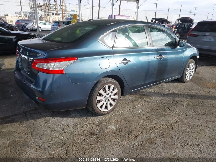 VIN 3N1AB7AP4FY305604 2015 Nissan Sentra, SV no.4