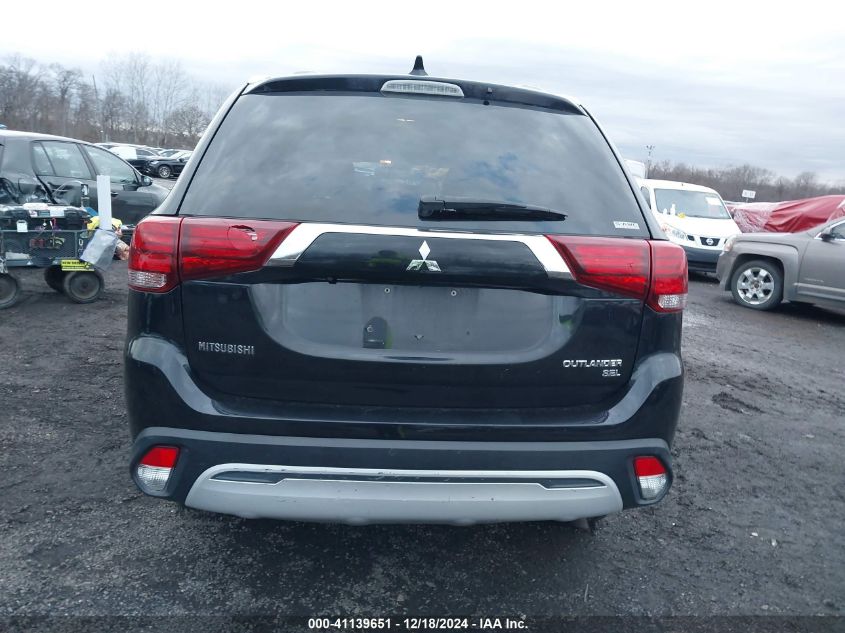 2019 Mitsubishi Outlander Sel VIN: JA4AZ3A38KZ026701 Lot: 41139651