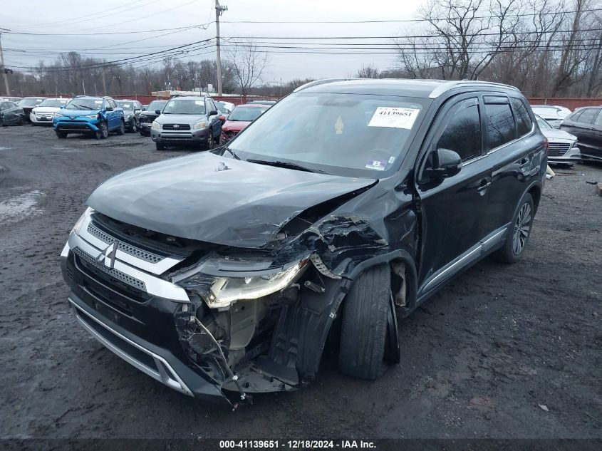 2019 Mitsubishi Outlander Sel VIN: JA4AZ3A38KZ026701 Lot: 41139651