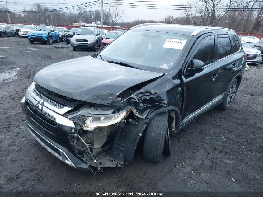 2019 Mitsubishi Outlander Sel VIN: JA4AZ3A38KZ026701 Lot: 41139651