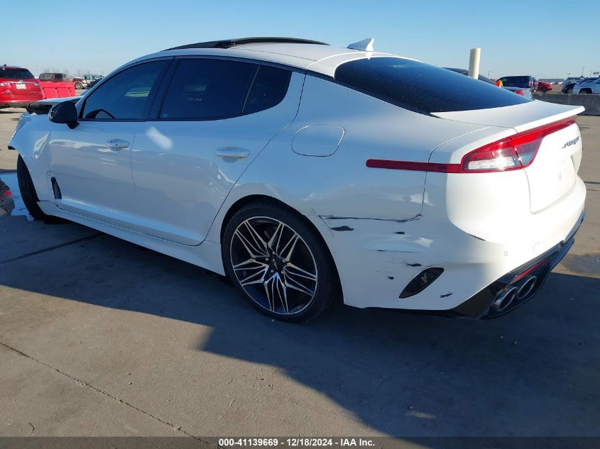 2022 Kia Stinger Gt1 VIN: KNAE45LC8N6111037 Lot: 41139669